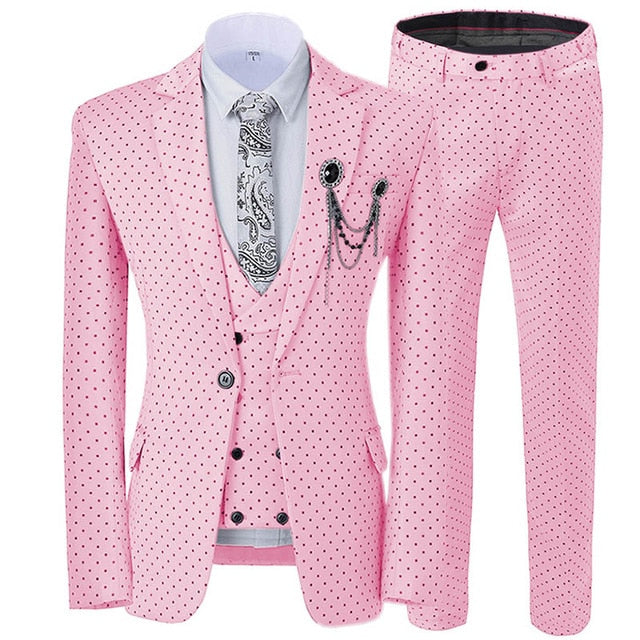 Groomsmen Wedding Party Blazer Suit