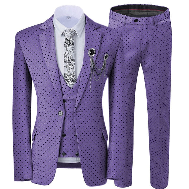 Groomsmen Wedding Party Blazer Suit