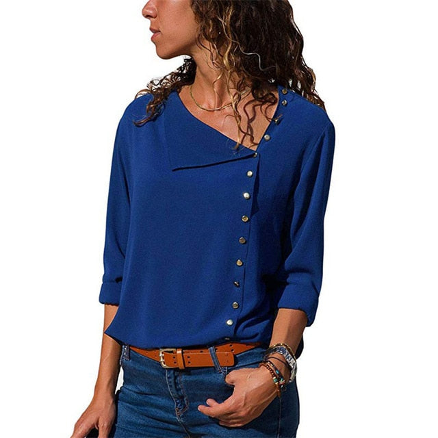 Fashion Long Sleeve Women Blouse