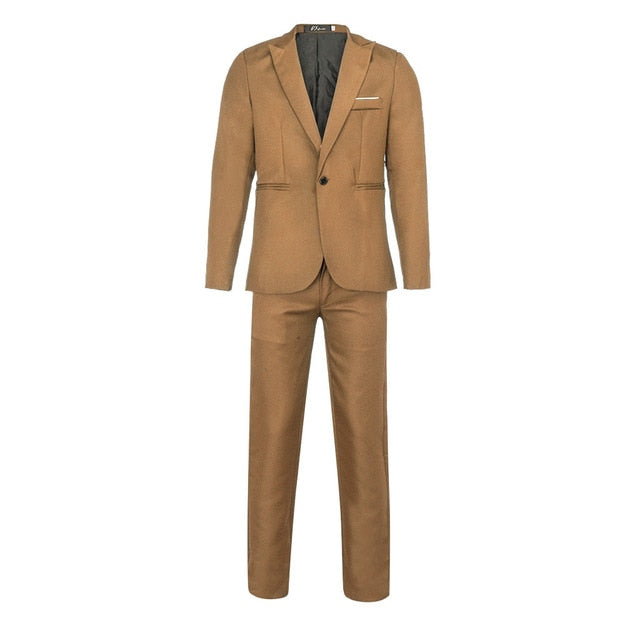 Men's Wedding Slim Fit Blazer Suit