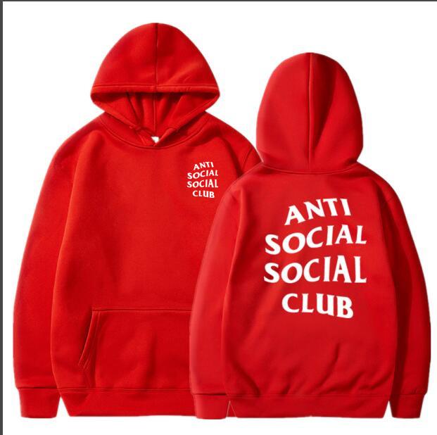 Men's "ANTI-SOCIAL CLUB" Hoodie