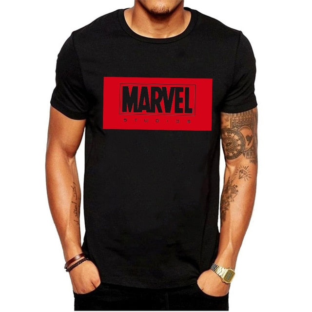 Cartoon Marvel Fashion Printed T Shirt