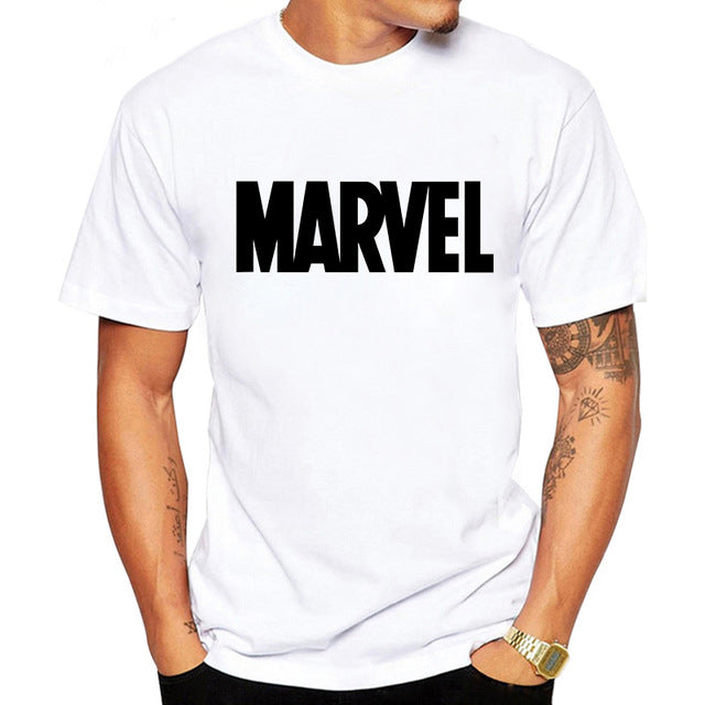 Cartoon Marvel Fashion Printed T Shirt