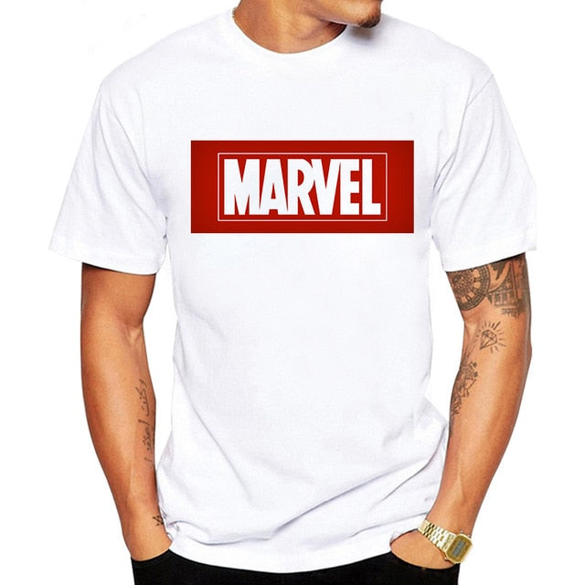 Cartoon Marvel Fashion Printed T Shirt