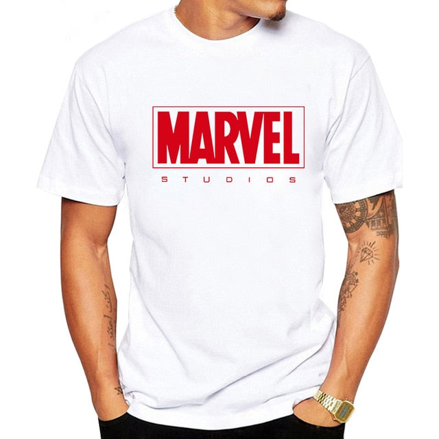 Cartoon Marvel Fashion Printed T Shirt