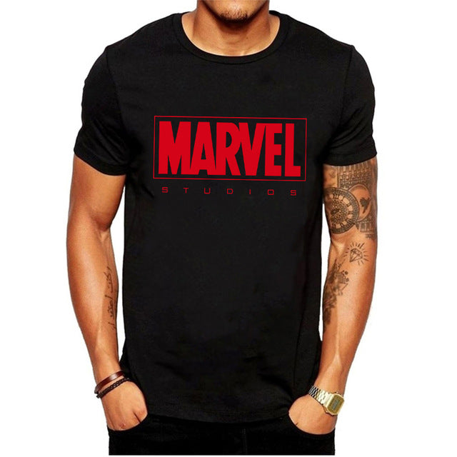 Cartoon Marvel Fashion Printed T Shirt