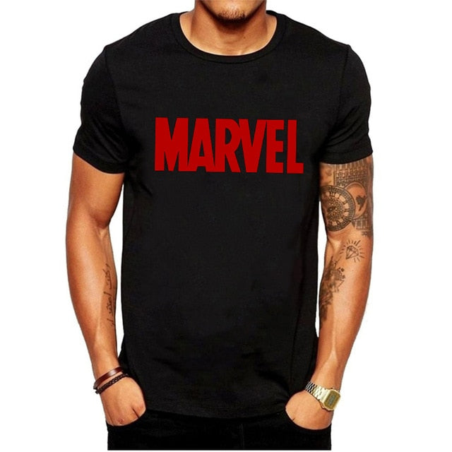 Cartoon Marvel Fashion Printed T Shirt