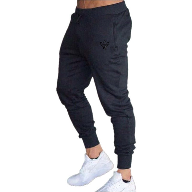 New Brand Print logo Gyms Men Joggers Casual Men Sweatpants Joggers Pantalon Homme Trousers Sporting Clothing Bodybuilding Pants