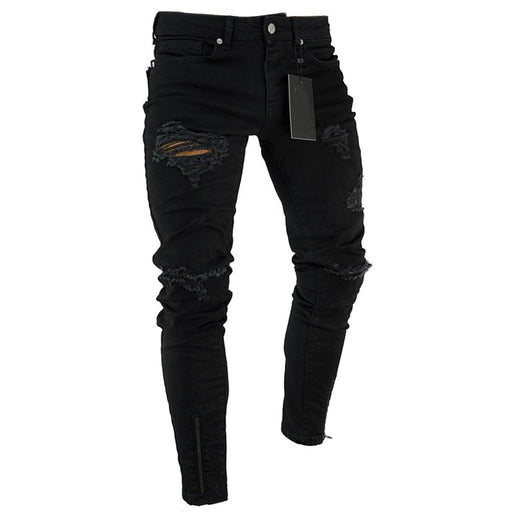 Slim Fit Ripped Skinny Jeans