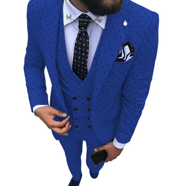 Groomsmen Wedding Party Blazer Suit