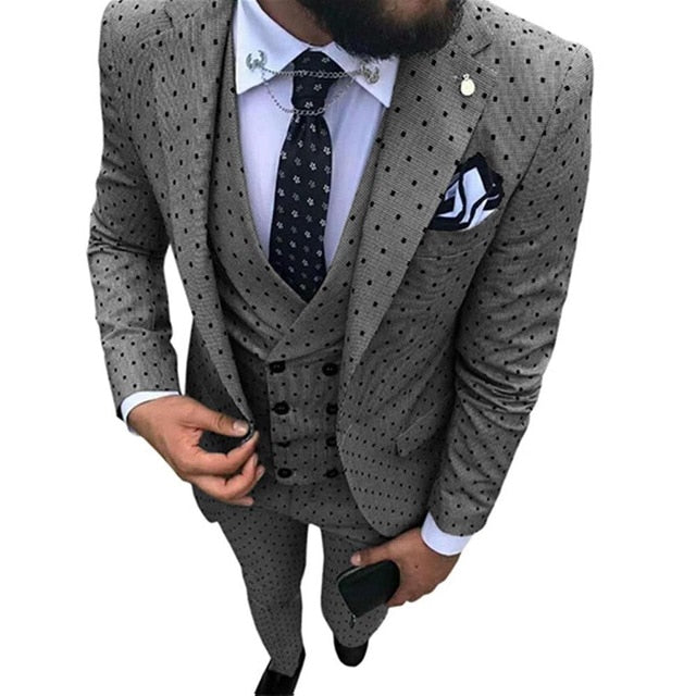Groomsmen Wedding Party Blazer Suit