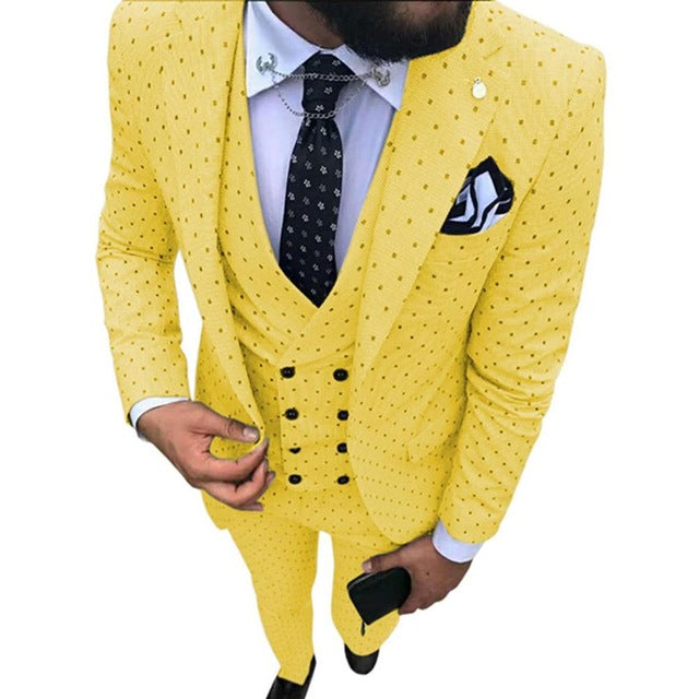 Groomsmen Wedding Party Blazer Suit