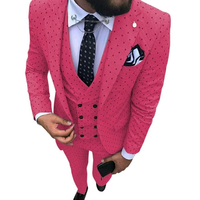 Groomsmen Wedding Party Blazer Suit