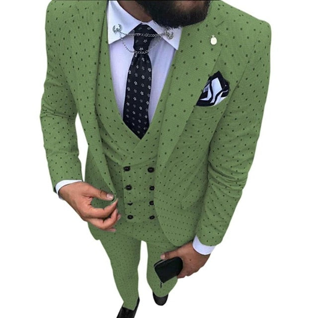 Groomsmen Wedding Party Blazer Suit