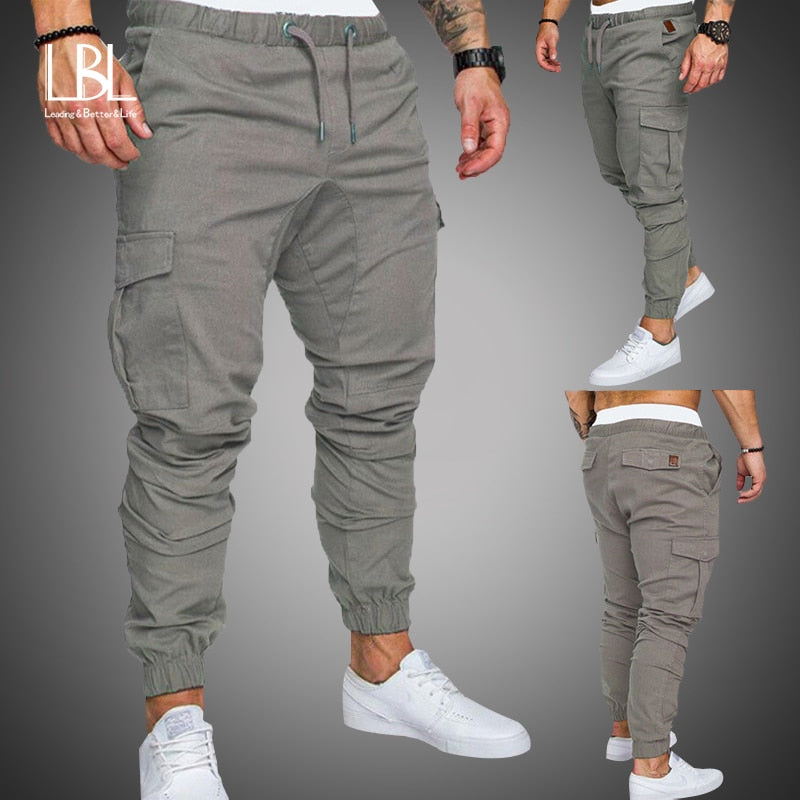 Men's Hip Hop Harem Jogger Pants