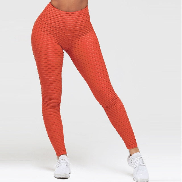 Fitness Polyester Ankle-Length Legging