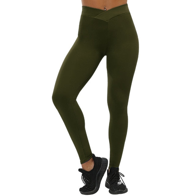 Workout V-Waist Slim Leggings