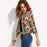 Winter Tribal Print Office Ladies Jacket