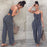 Elegant Striped Sexy Jumpsuits