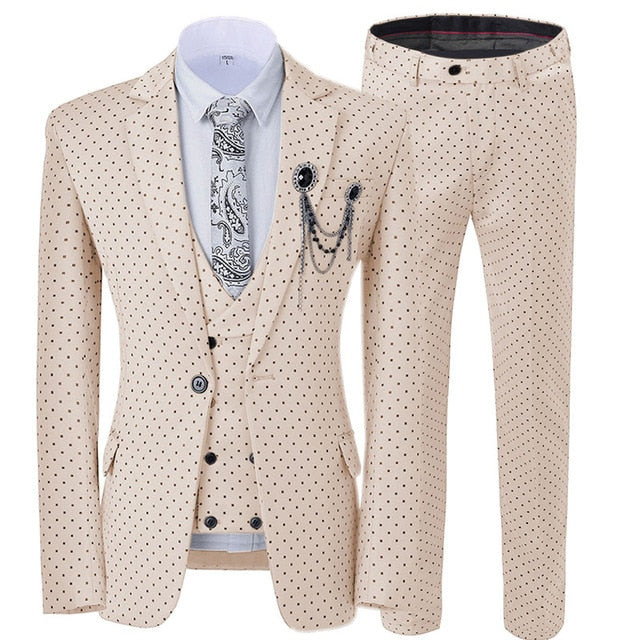 Groomsmen Wedding Party Blazer Suit