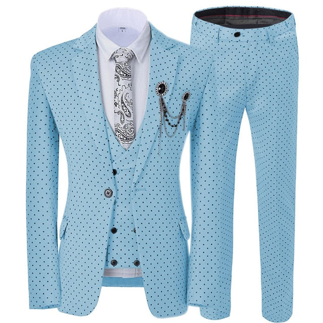 Groomsmen Wedding Party Blazer Suit