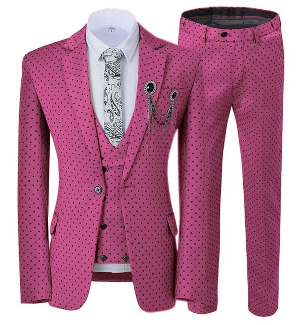 Groomsmen Wedding Party Blazer Suit
