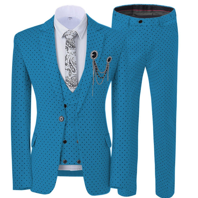 Groomsmen Wedding Party Blazer Suit