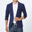 Spring Autumn Luxury Men Blazer 2019 Casual Business Cotton Slim Fit Suit jacket Male Plus Size M-5XL Blazer Masculino