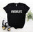 #MOMLIFE Letters print Women Cotton tshirt