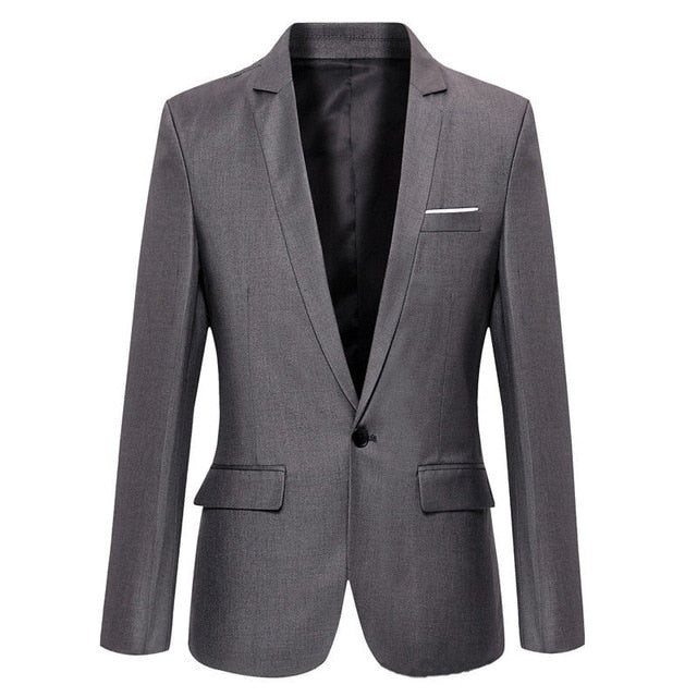 Korean Slim FIt Blazer Jacket Suit