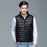 New Men's Winter Coat White Duck Down Vest