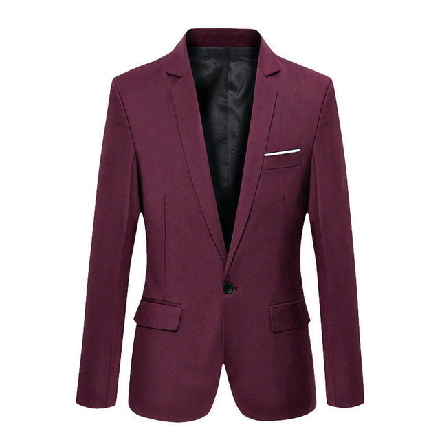 New Korean Slim Fit Blazer Suit