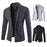 Men's Casual Slim Fit No Button Suit Blazer