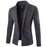 Men's Casual Slim Fit No Button Suit Blazer