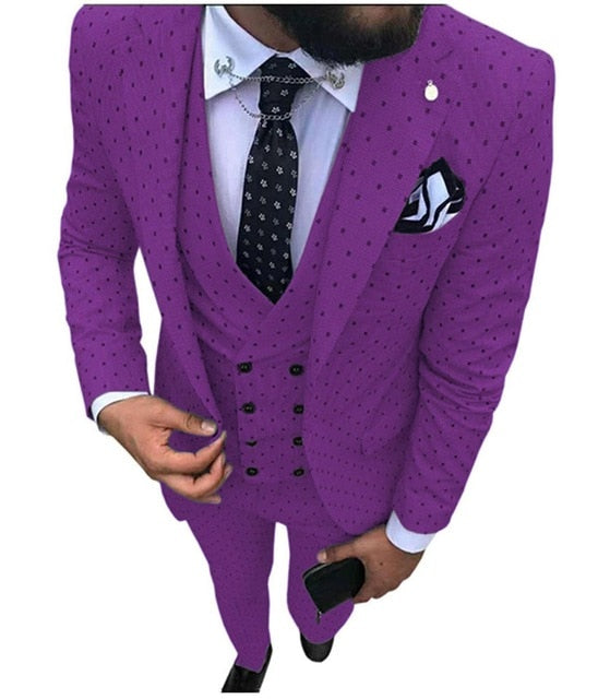 Groomsmen Wedding Party Blazer Suit