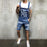 Hi Street Distressed Denim Destressed Overalls