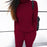 MVGIRLRU Woman Sweater Suits Casual  Knit Tracksuit Turtleneck Pullovers+pants Two Piece Sets Female Outfits