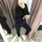 MVGIRLRU Woman Sweater Suits Casual  Knit Tracksuit Turtleneck Pullovers+pants Two Piece Sets Female Outfits