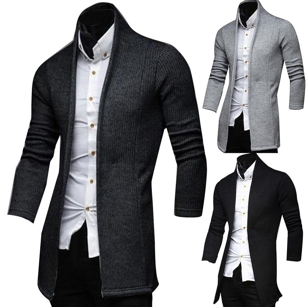 Mens Vintage Blazer Coats Knitted Mandarin Collar Business Dress Blazers Casual Jackets Male Slim Fits Suit Jacket платье пиджак