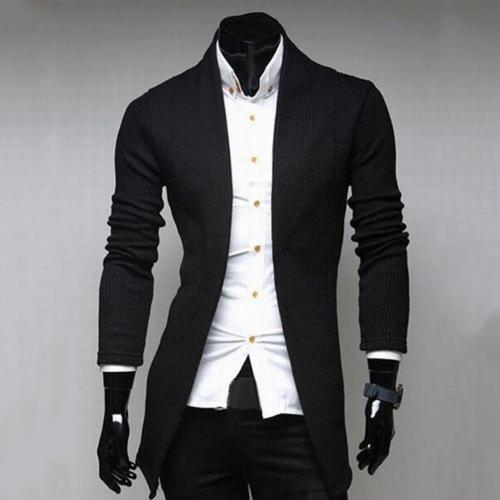 Mens Vintage Blazer Coats Knitted Mandarin Collar Business Dress Blazers Casual Jackets Male Slim Fits Suit Jacket платье пиджак