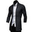 Mens Vintage Blazer Coats Knitted Mandarin Collar Business Dress Blazers Casual Jackets Male Slim Fits Suit Jacket платье пиджак
