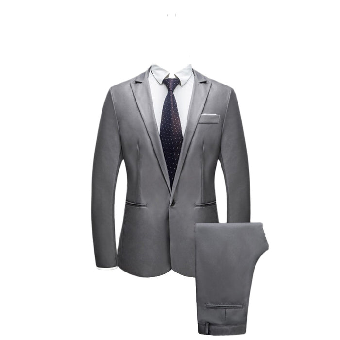 Men's Wedding Slim Fit Blazer Suit