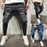 Men's Multi Pocket Skinny Jeans