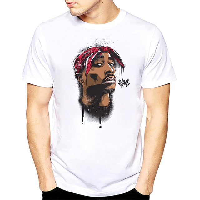 Tupac 2pac t shirt Shakur Hip Hop T Shirts Makaveli rapper Snoop Dogg Biggie Smalls eminem J Cole jay-z Savage hip hop rap music