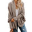 Women casual sleeve kintted women cardigan