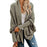 Women casual sleeve kintted women cardigan