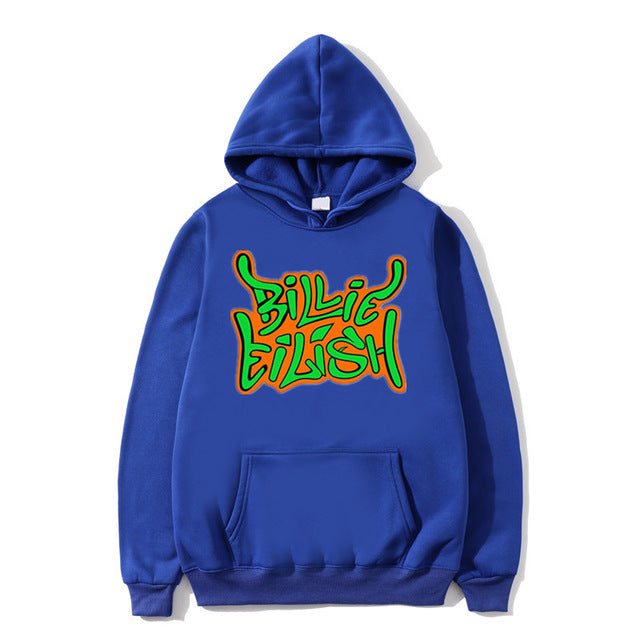 Billie Ellish Fahion Hoodie Pullover Sweatshirt