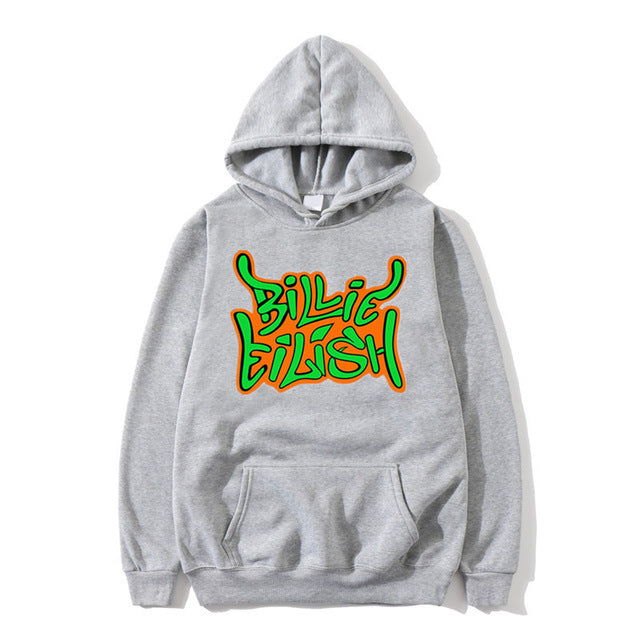 Billie Ellish Fahion Hoodie Pullover Sweatshirt