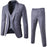 3 Piece Luxury Formal Blazer Pantsuit