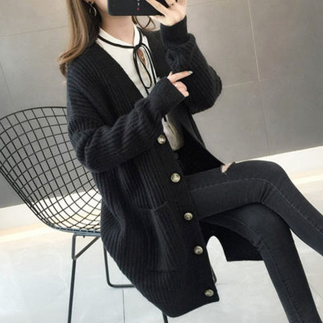 Fashion Women Long Sleeve Cardigans